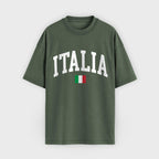Italia Collegiate Flag T-Shirt