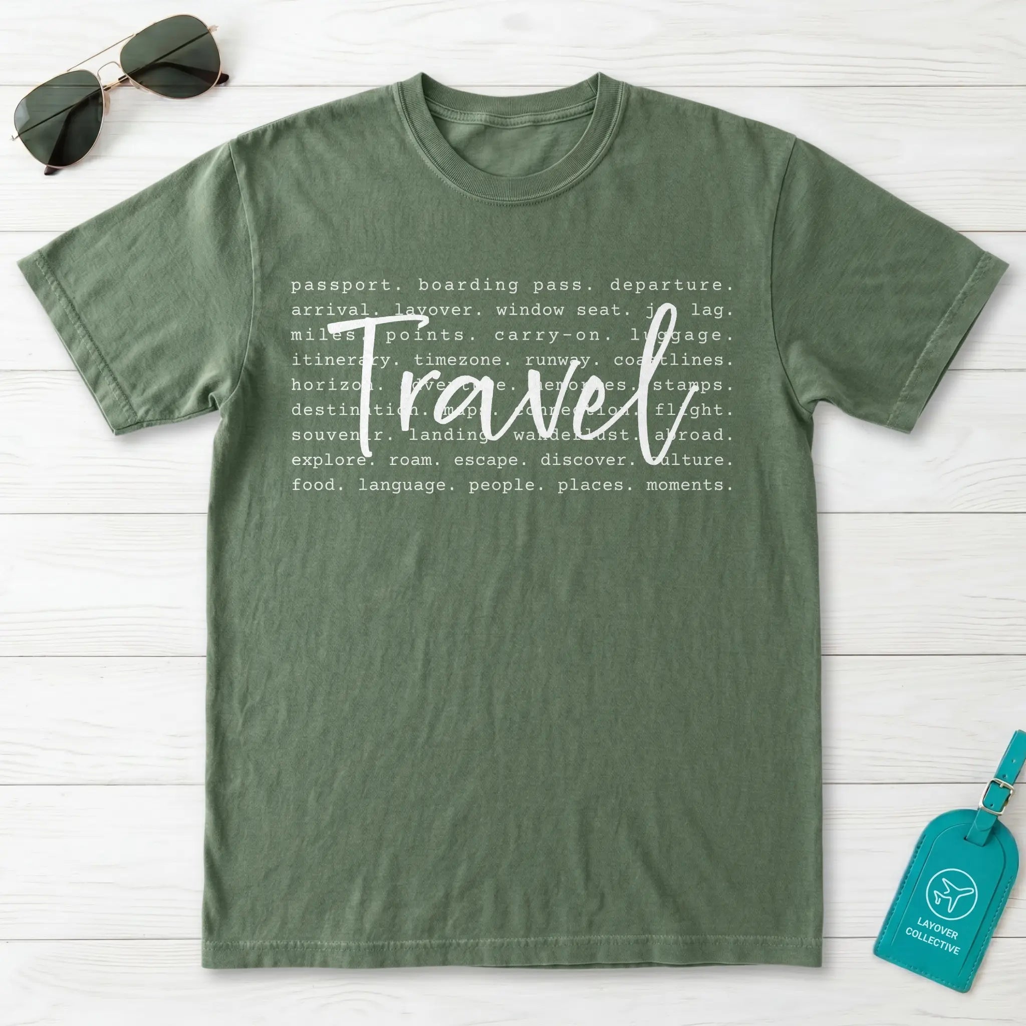 Travel Words T-Shirt