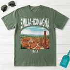 Emilia-Romagna Italy Vintage Travel Poster T-Shirt