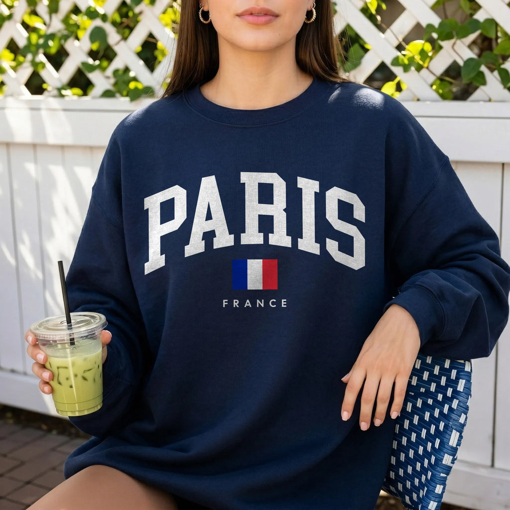 Paris Collegiate Sweatshirt