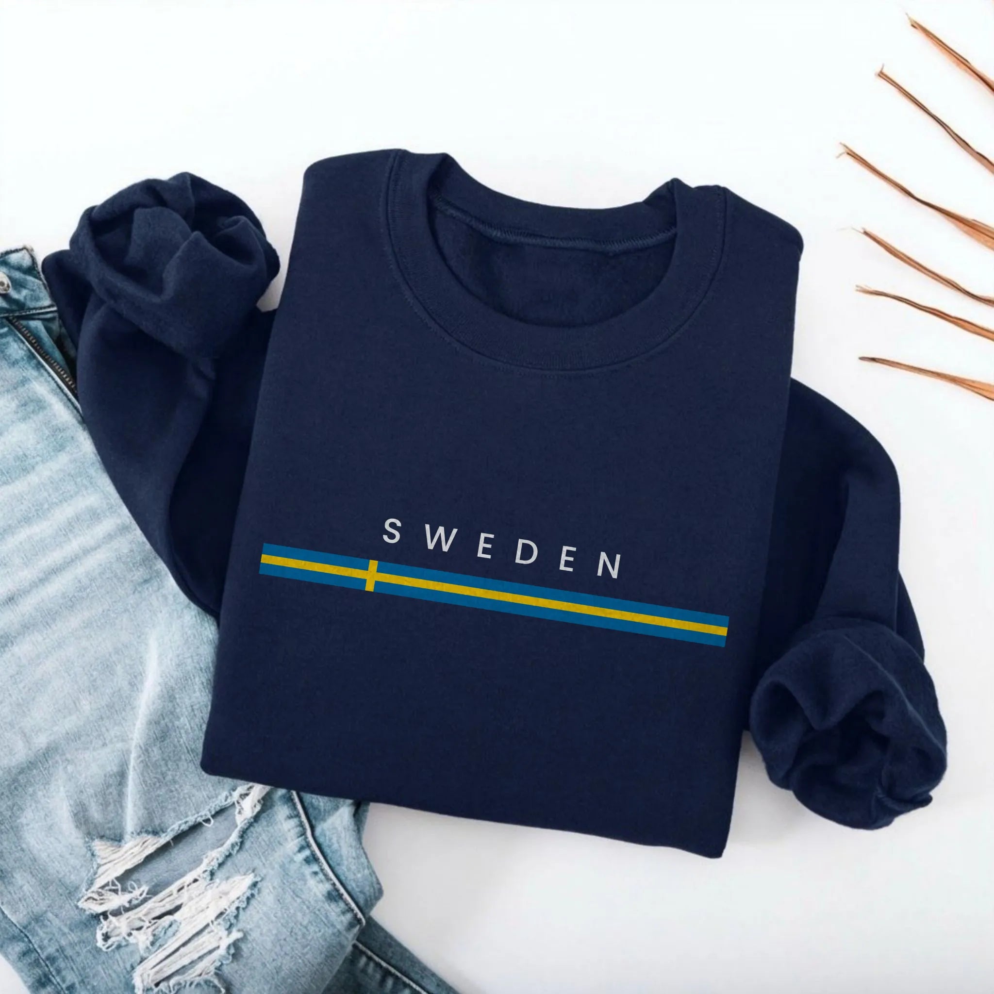 Sweden Flagline Sweatshirt