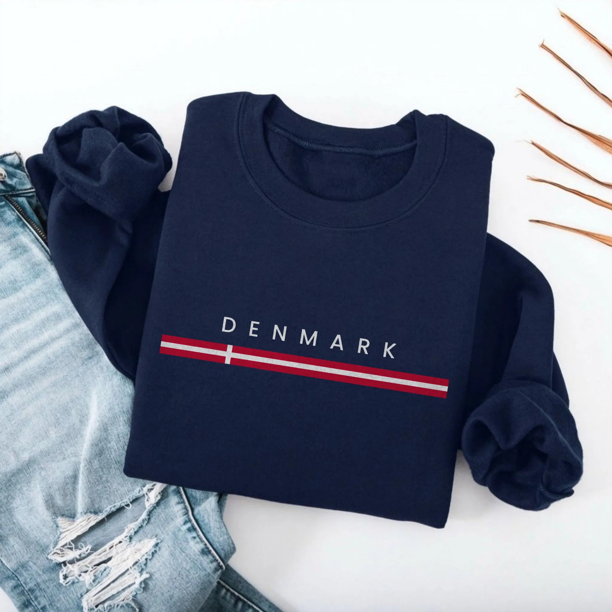 Denmark Flagline Sweatshirt