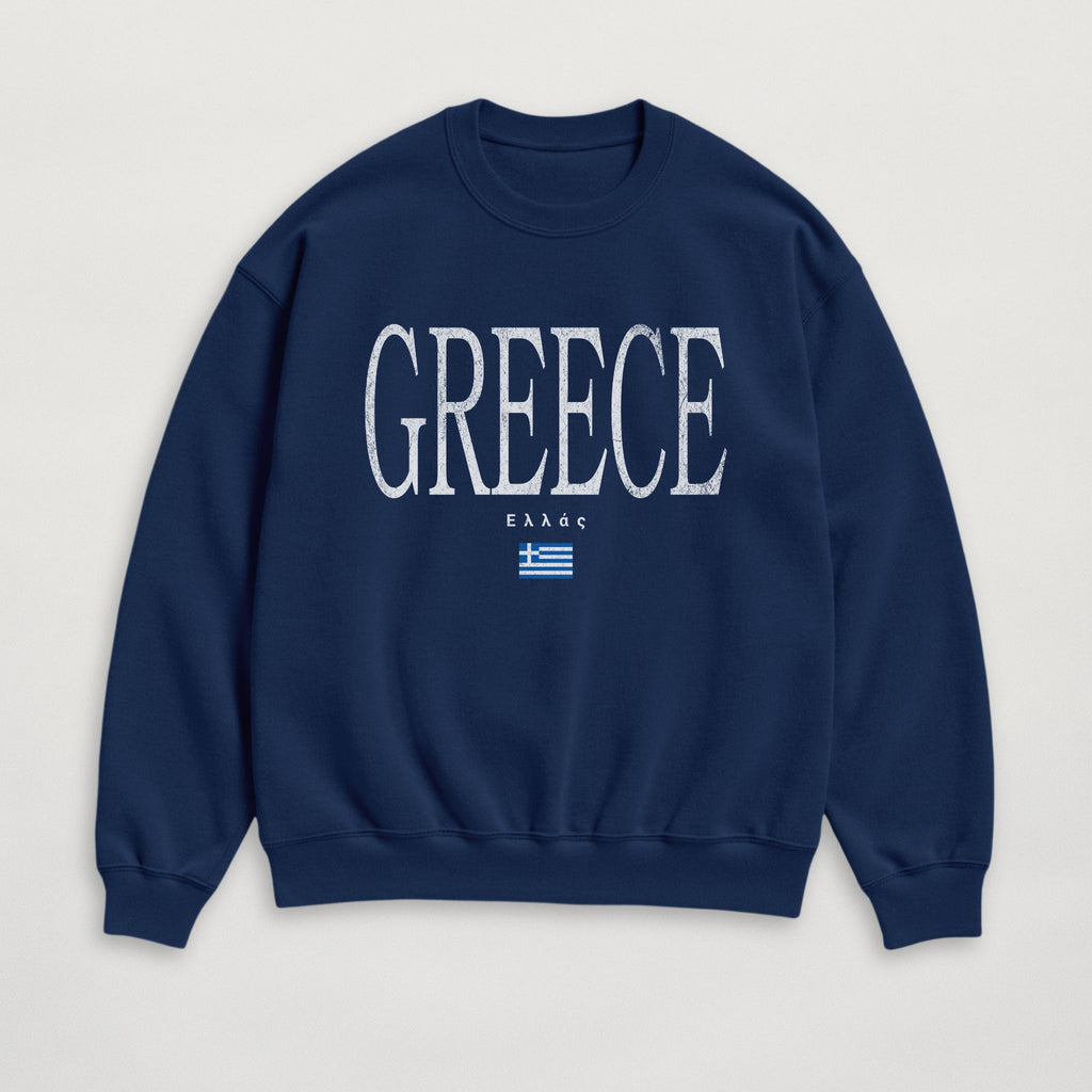 Distressed Greece Sweatshirt