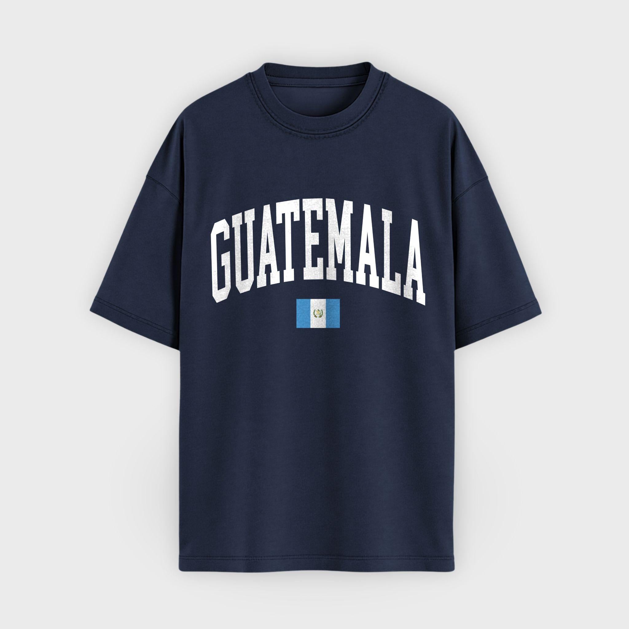 Guatemala Collegiate Flag T-Shirt