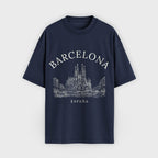 Barcelona Vintage Sketch T-Shirt