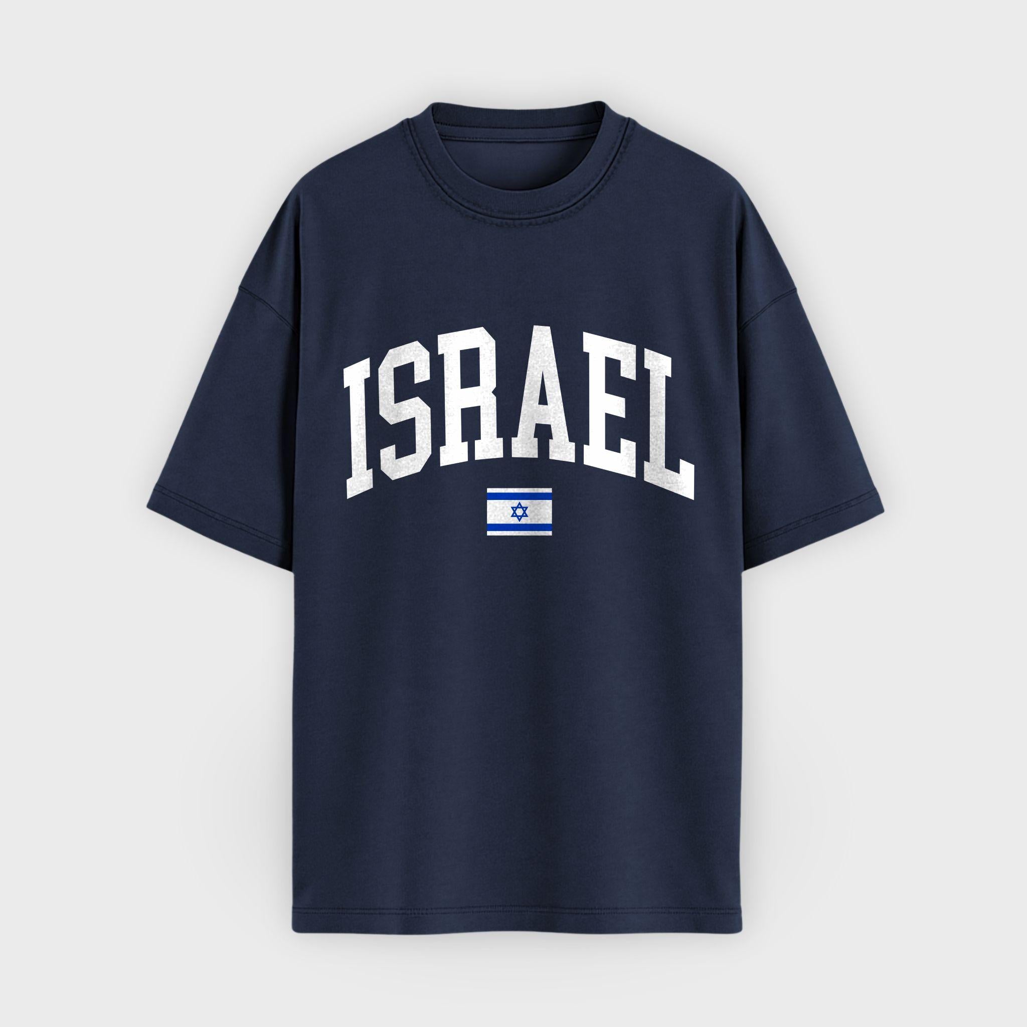 Israel Collegiate Flag T-Shirt