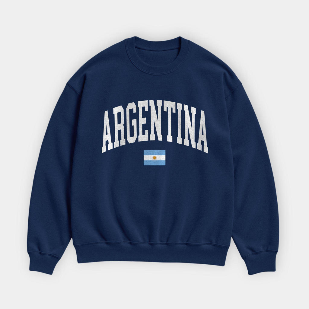 Argentina Collegiate Flag Sweatshirt
