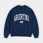 Argentina Collegiate Flag Sweatshirt
