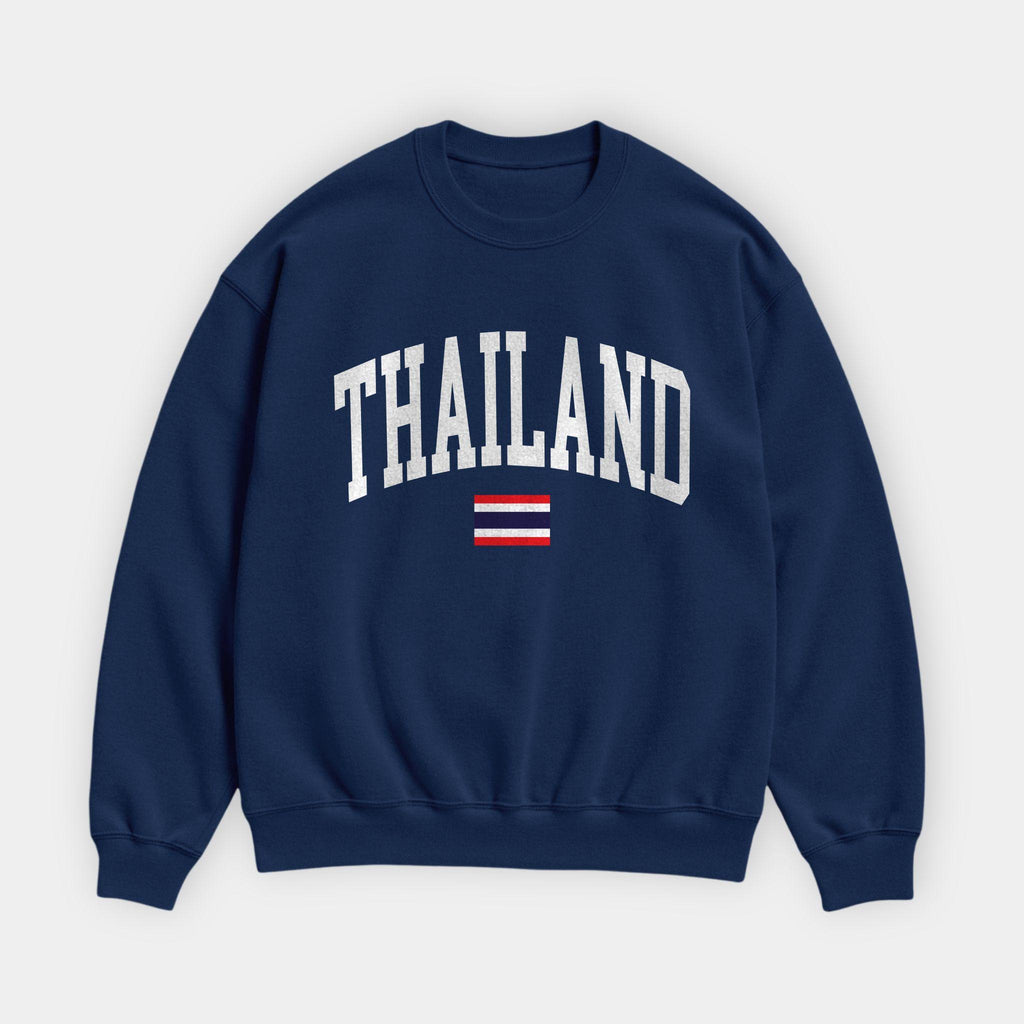 Thailand Collegiate Flag Sweatshirt