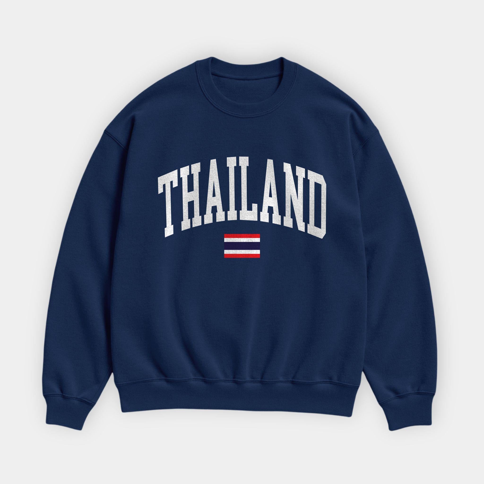 Thailand Collegiate Flag Sweatshirt