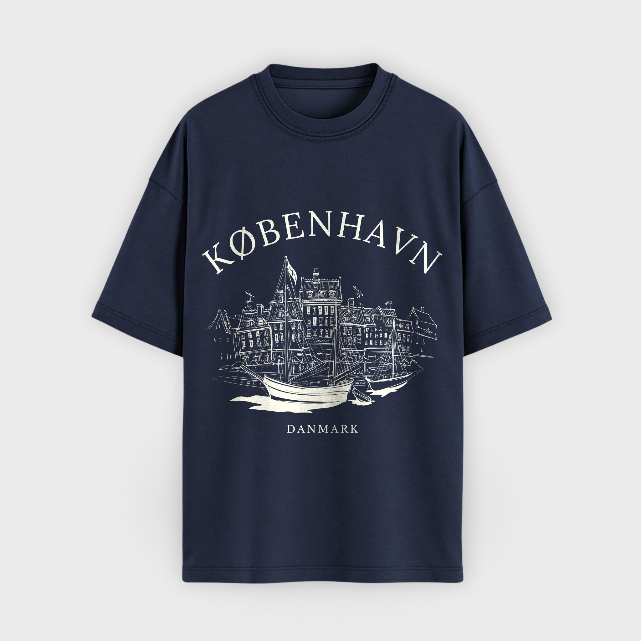 Copenhagen Vintage Sketch T-Shirt
