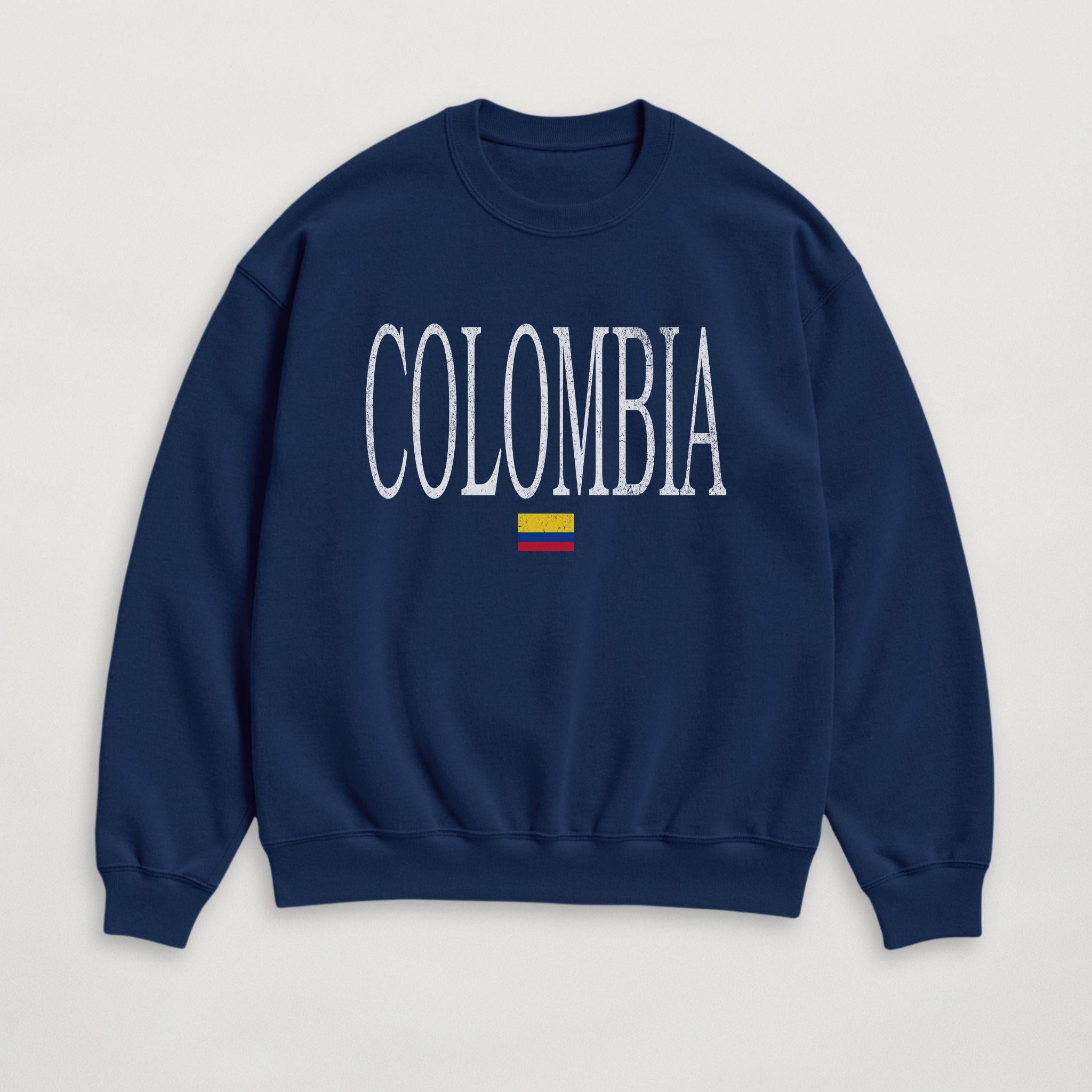 Distressed Colombia Sweatshirt