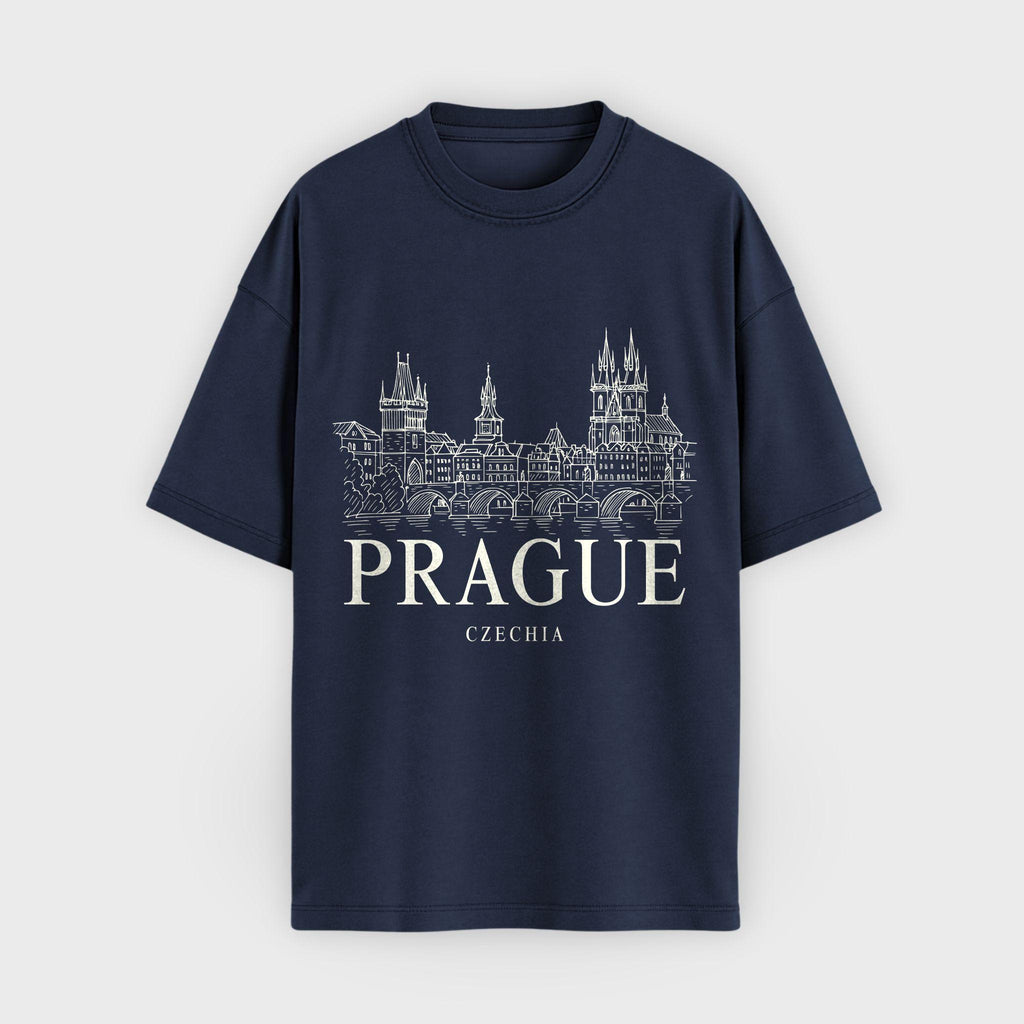 Prague Vintage Sketch T-Shirt
