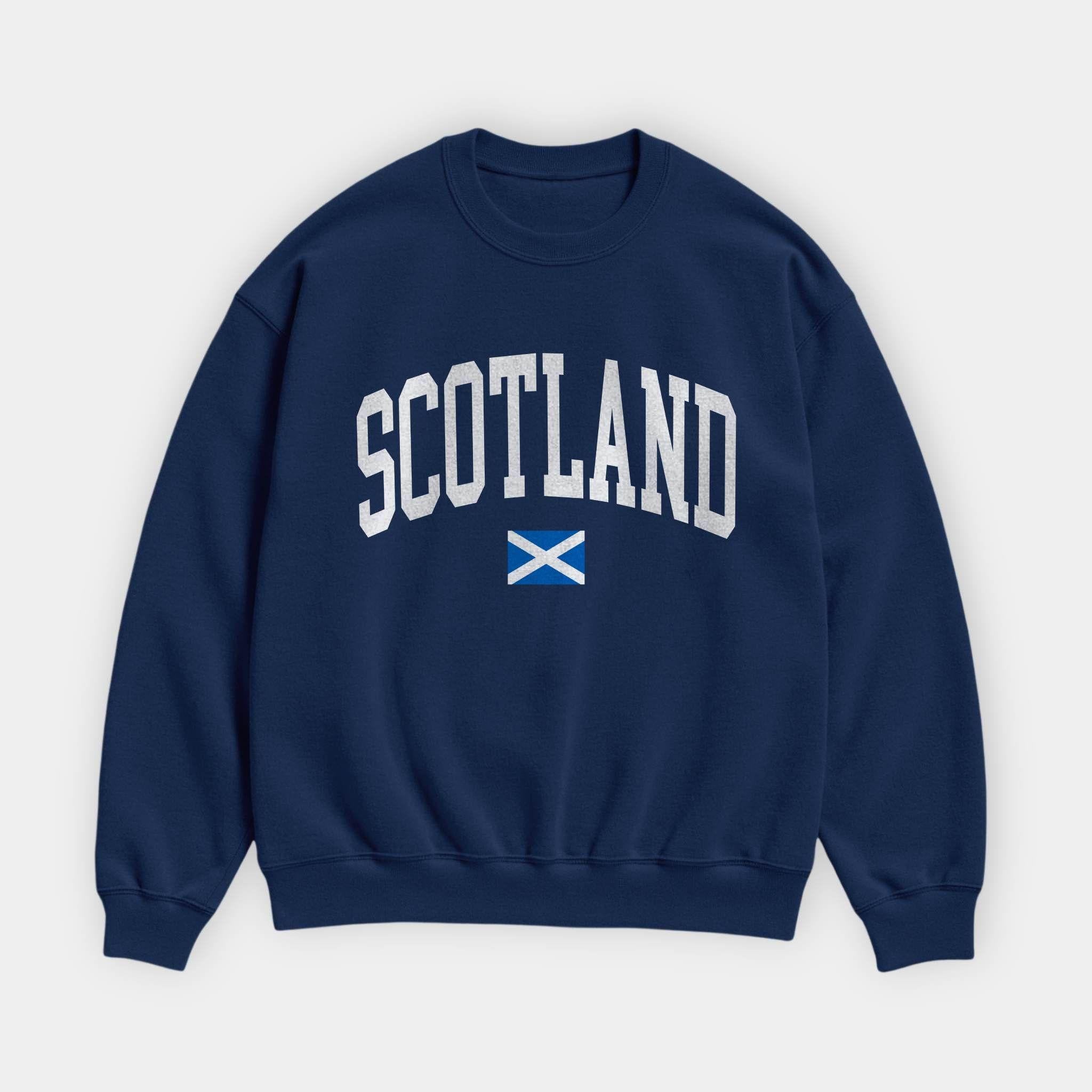 Scotland Collegiate Flag Sweatshirt