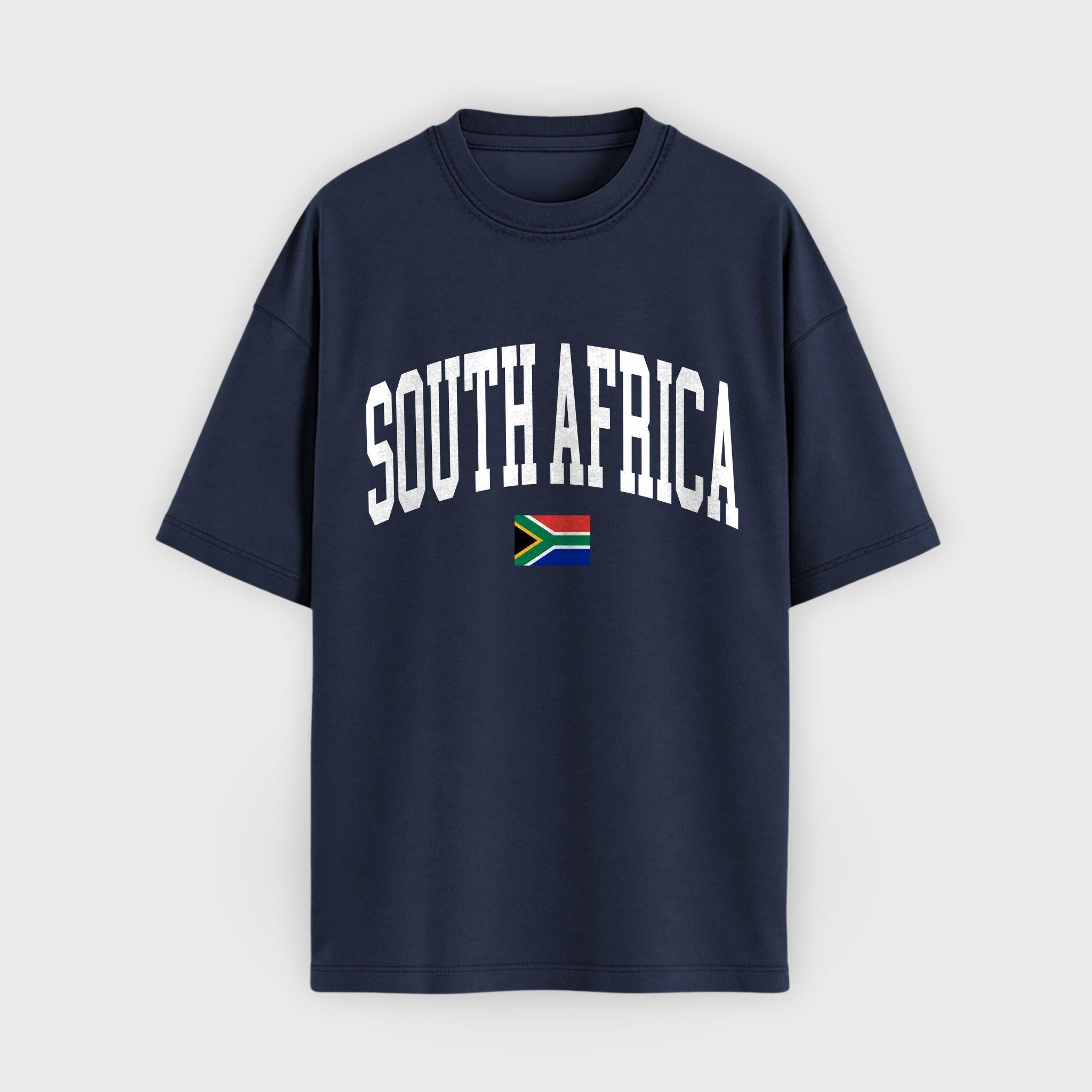 South Africa Collegiate Flag T-Shirt
