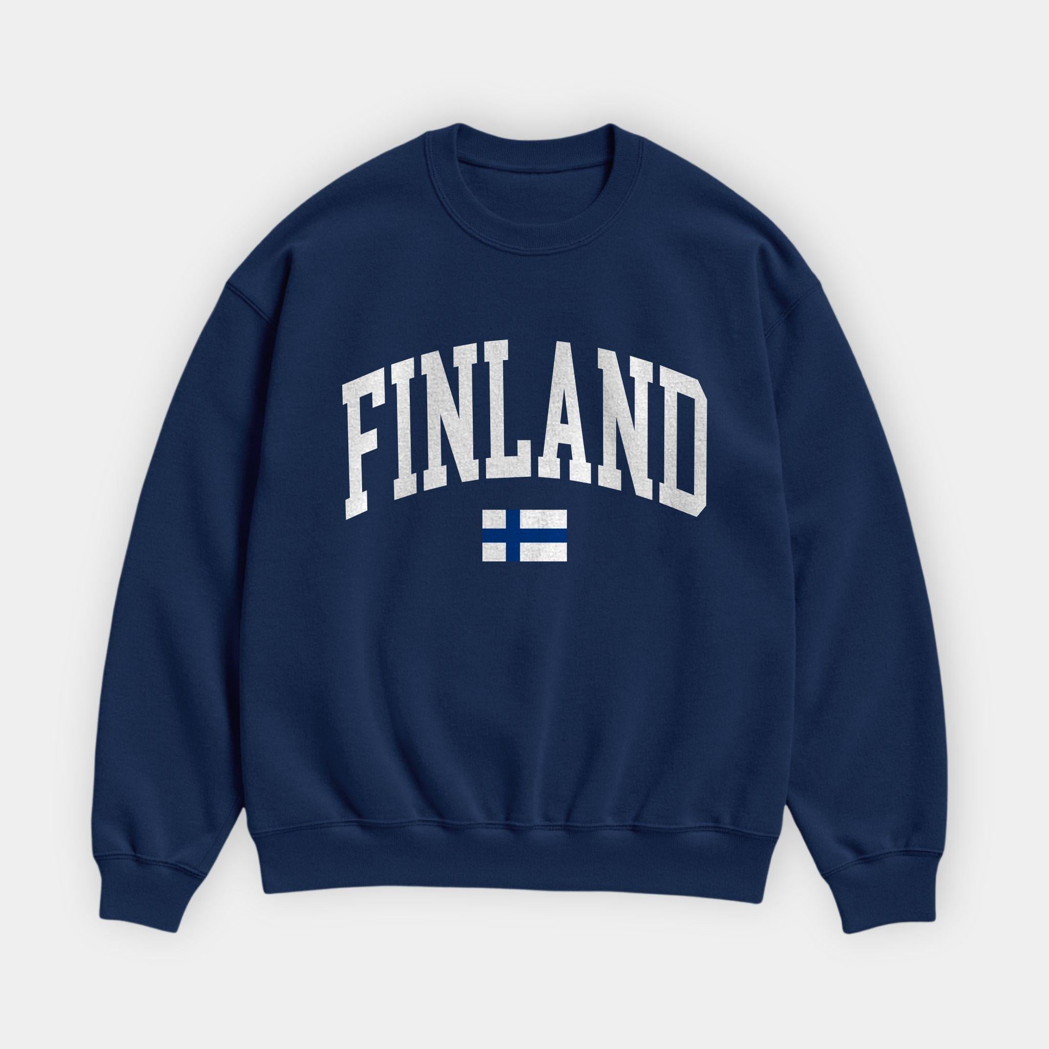 Finland Collegiate Flag Sweatshirt