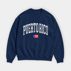 Puerto Rico Collegiate Flag Sweatshirt