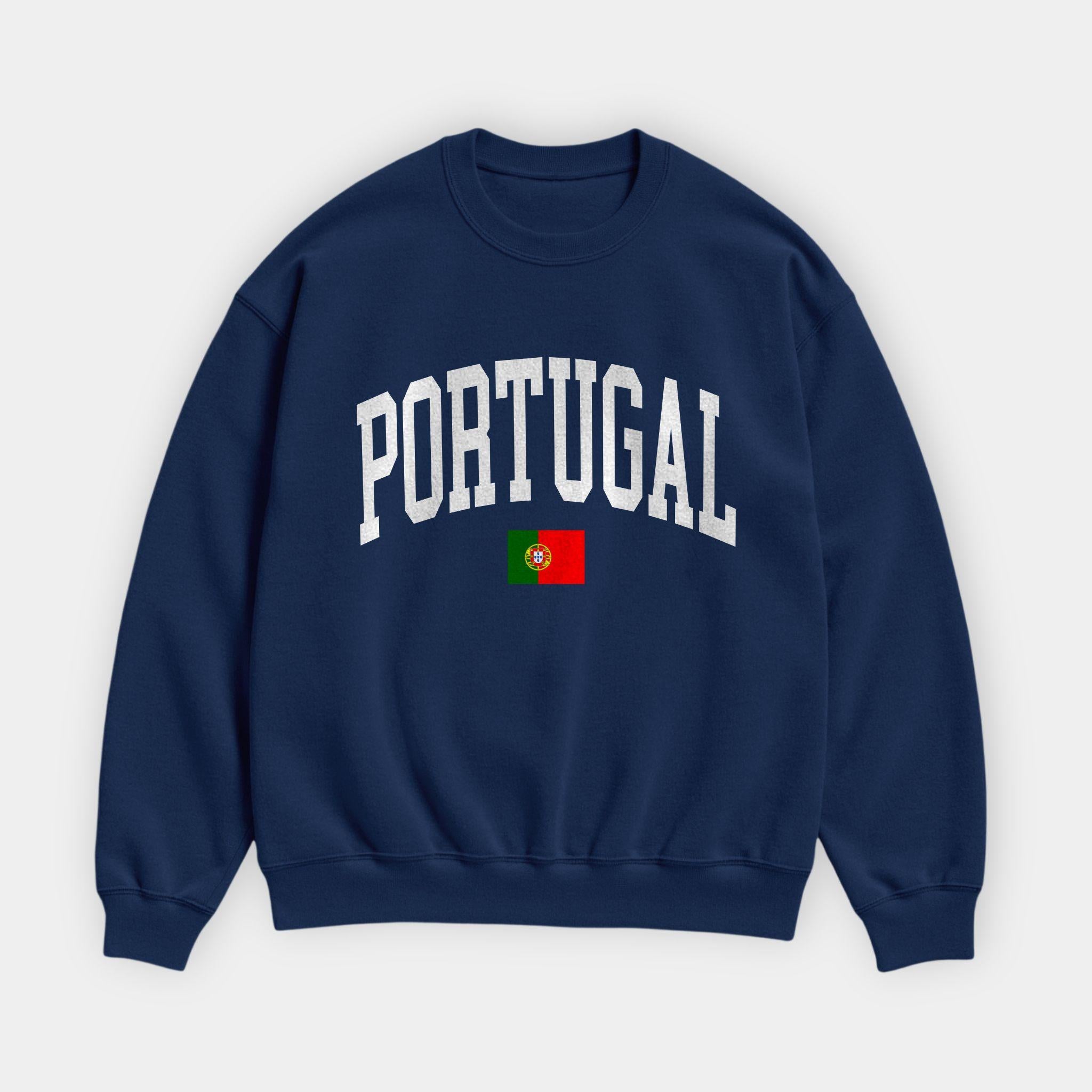 Portugal Collegiate Flag Sweatshirt