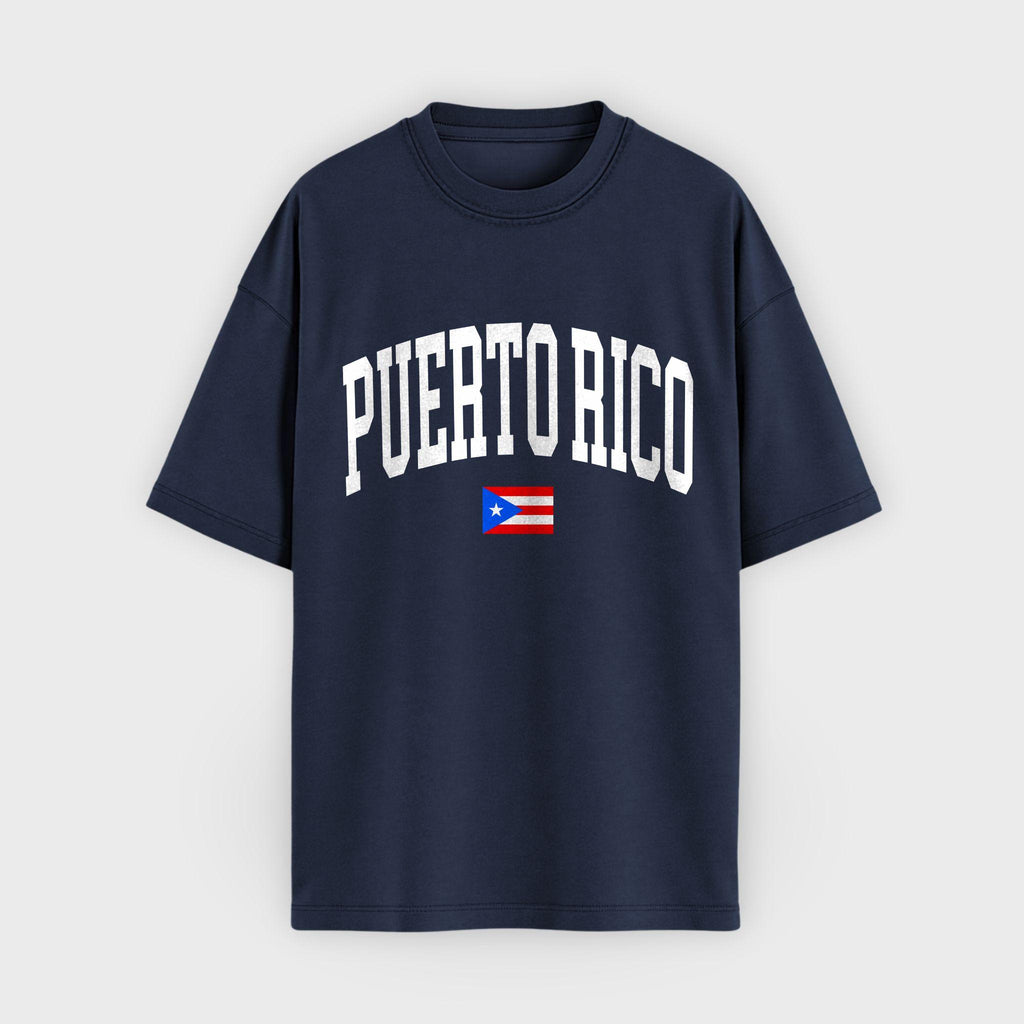 Puerto Rico Collegiate Flag T-Shirt