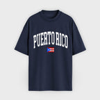 Puerto Rico Collegiate Flag T-Shirt