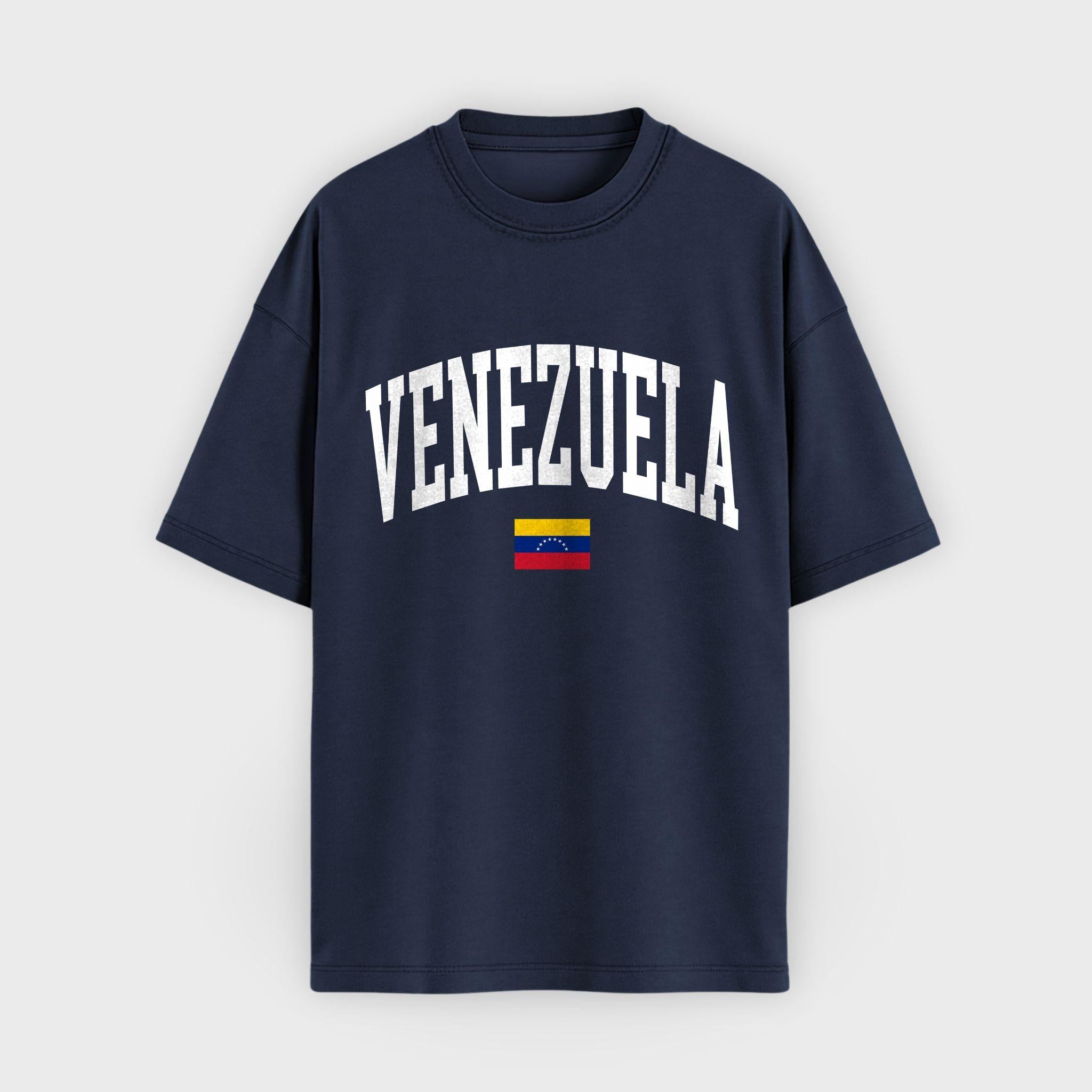 Venezuela Collegiate Flag T-Shirt