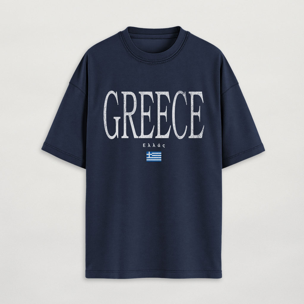 Distressed Greece T-Shirt