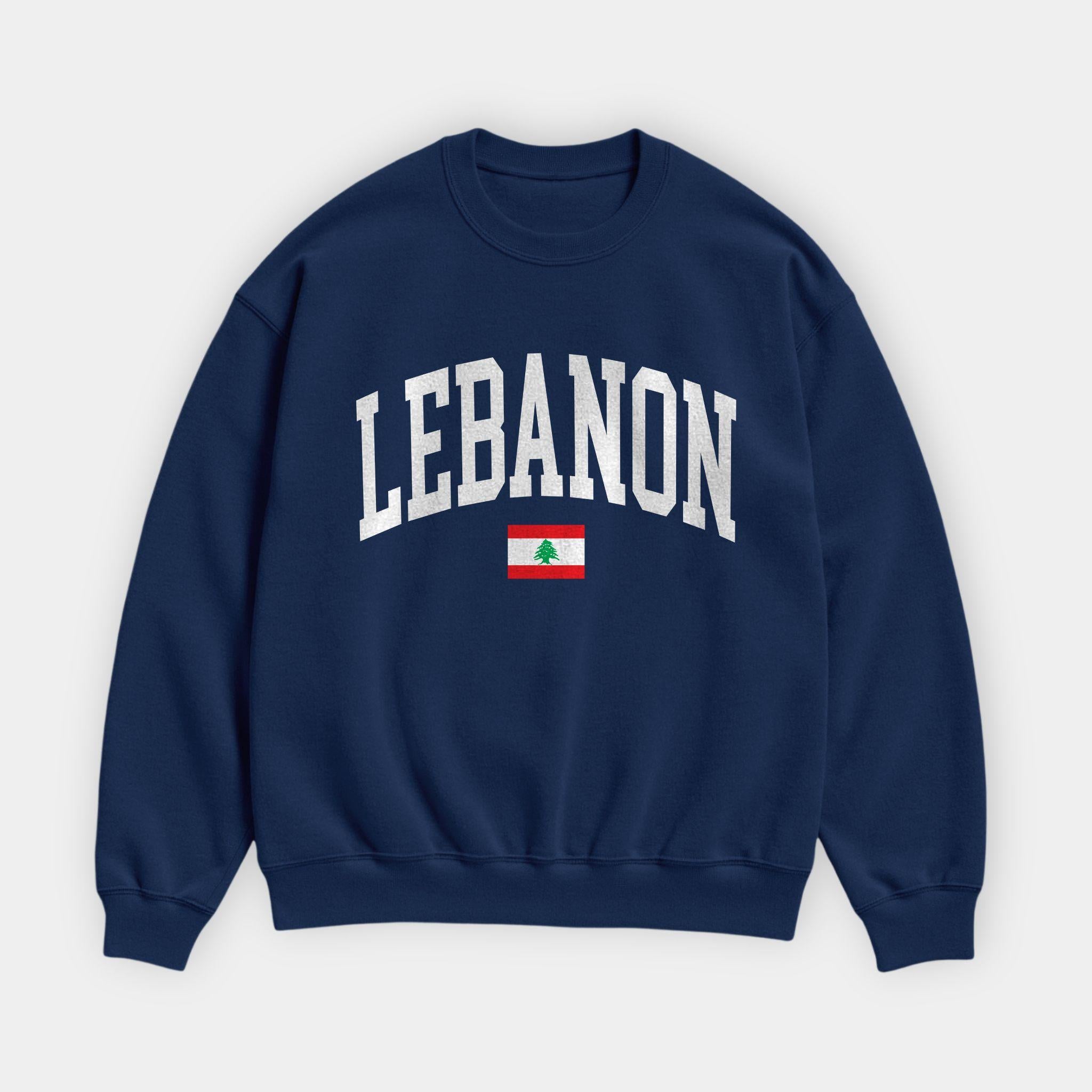 Lebanon Collegiate Flag Sweatshirt