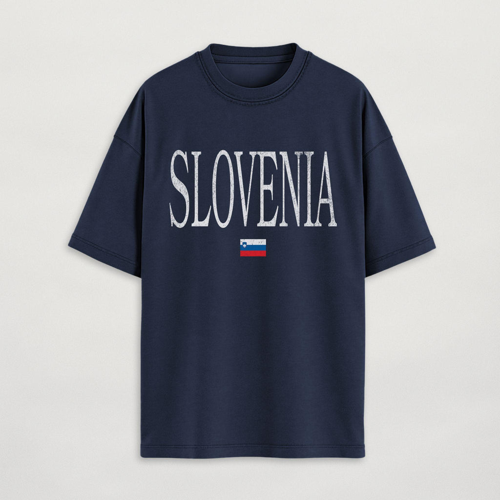 Distressed Slovenia T-Shirt