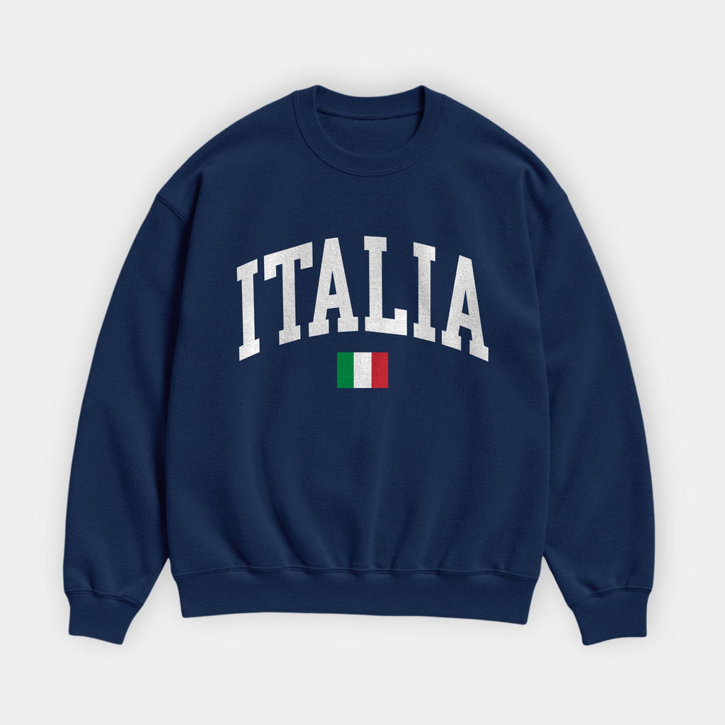 Italia Collegiate Flag Sweatshirt