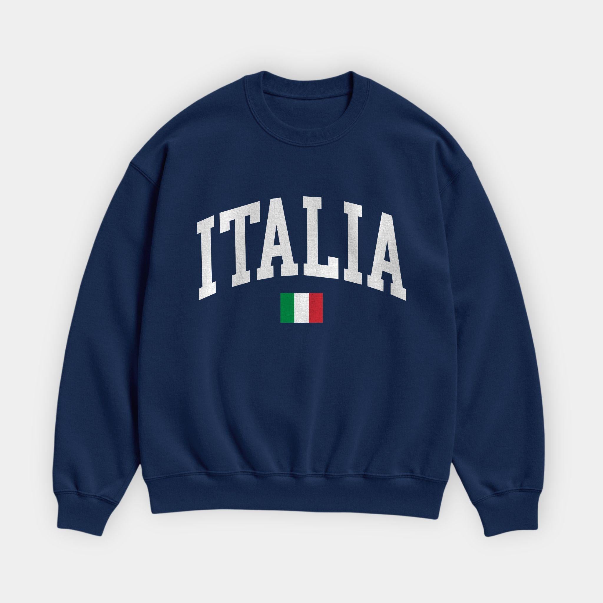 Italia Collegiate Flag Sweatshirt