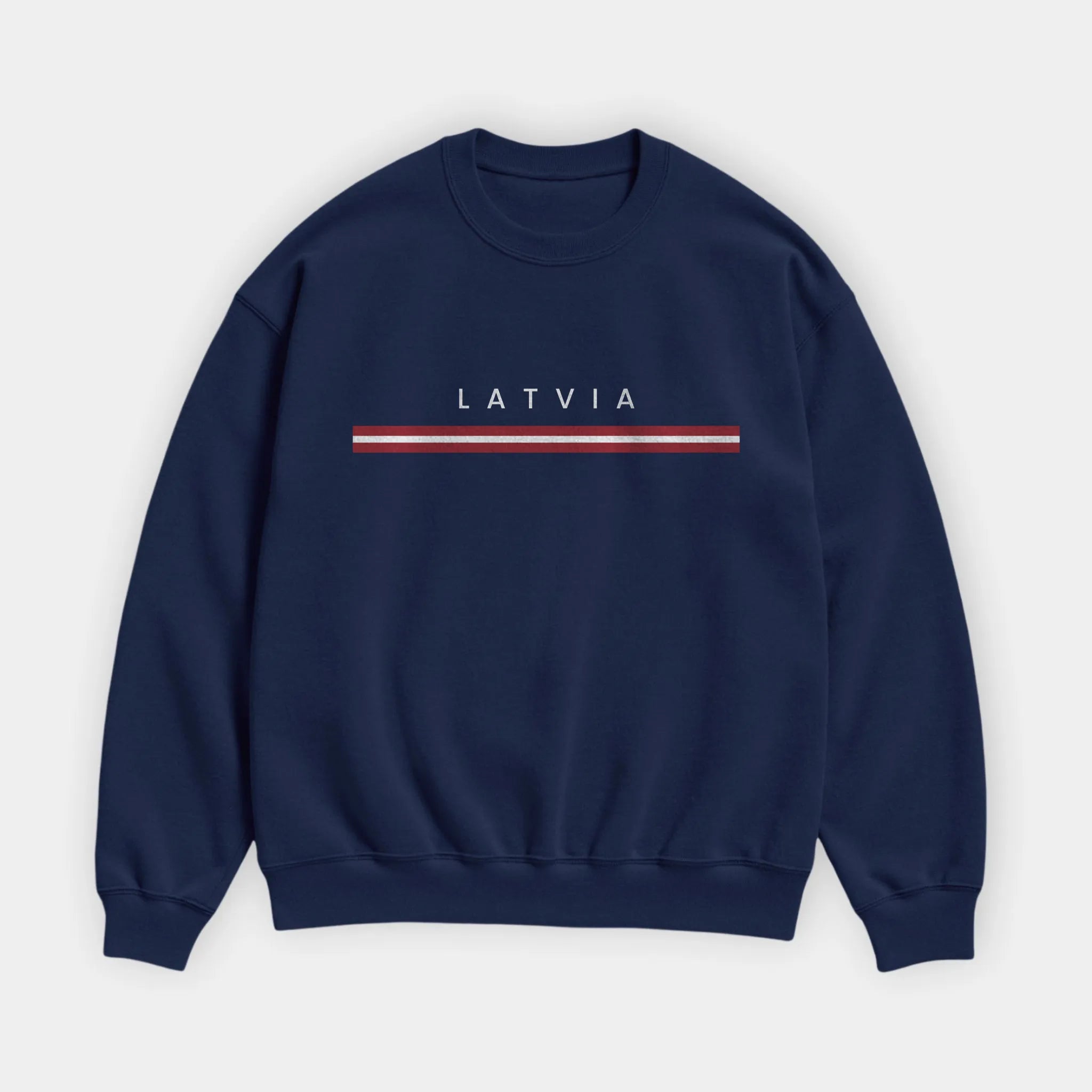 Latvia Flagline Sweatshirt