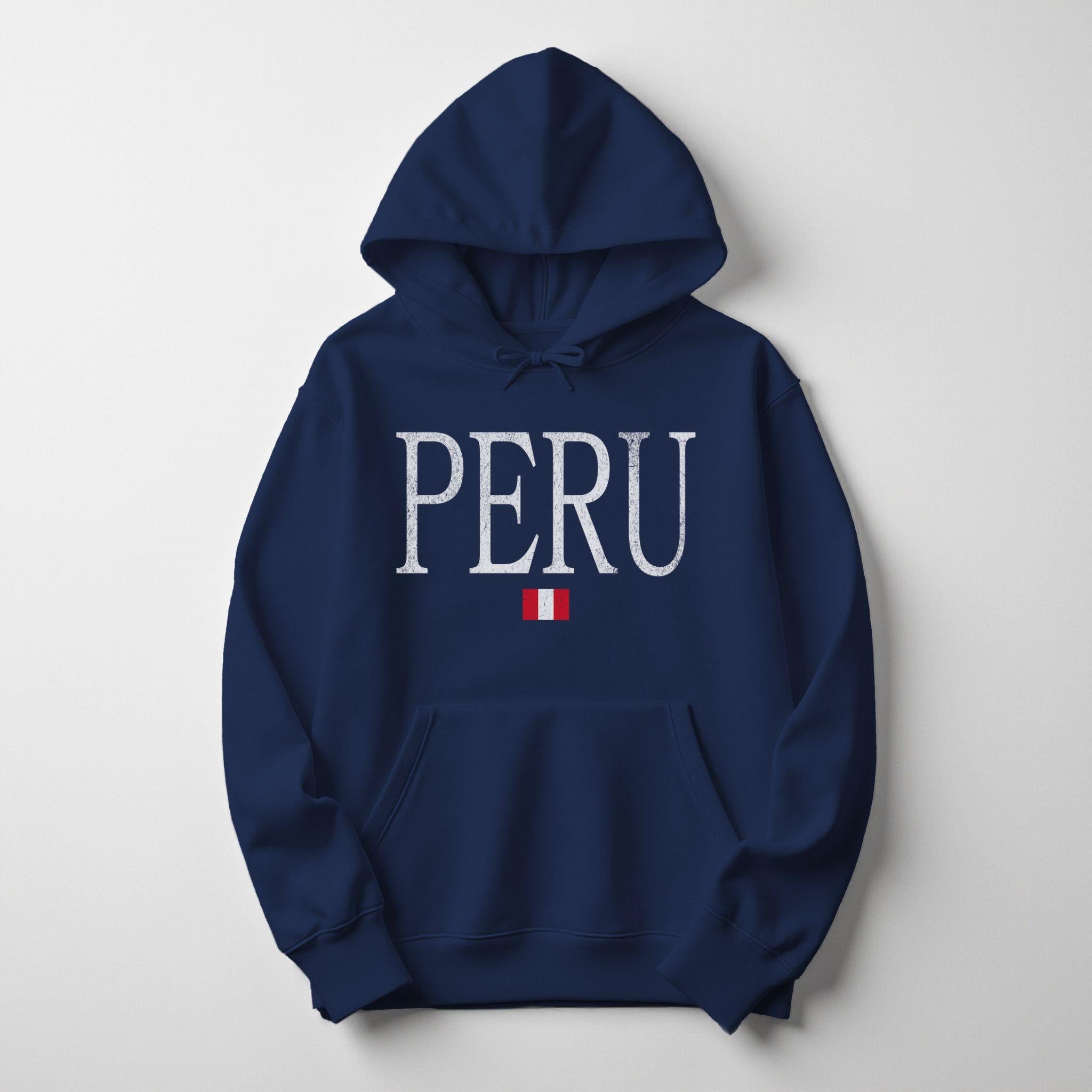 Distressed Peru Hoodie