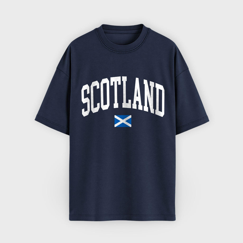 Scotland Collegiate Flag T-Shirt