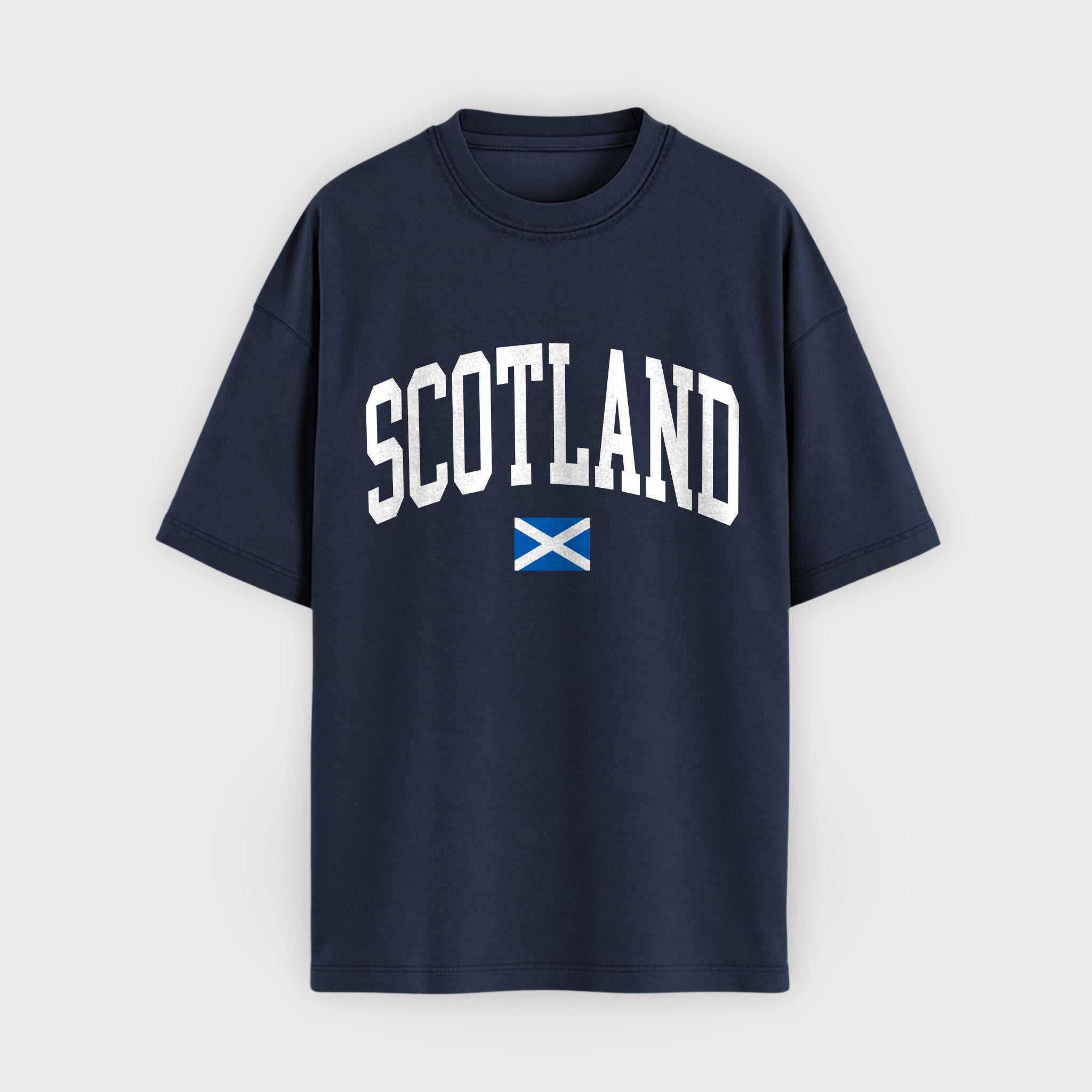 Scotland Collegiate Flag T-Shirt