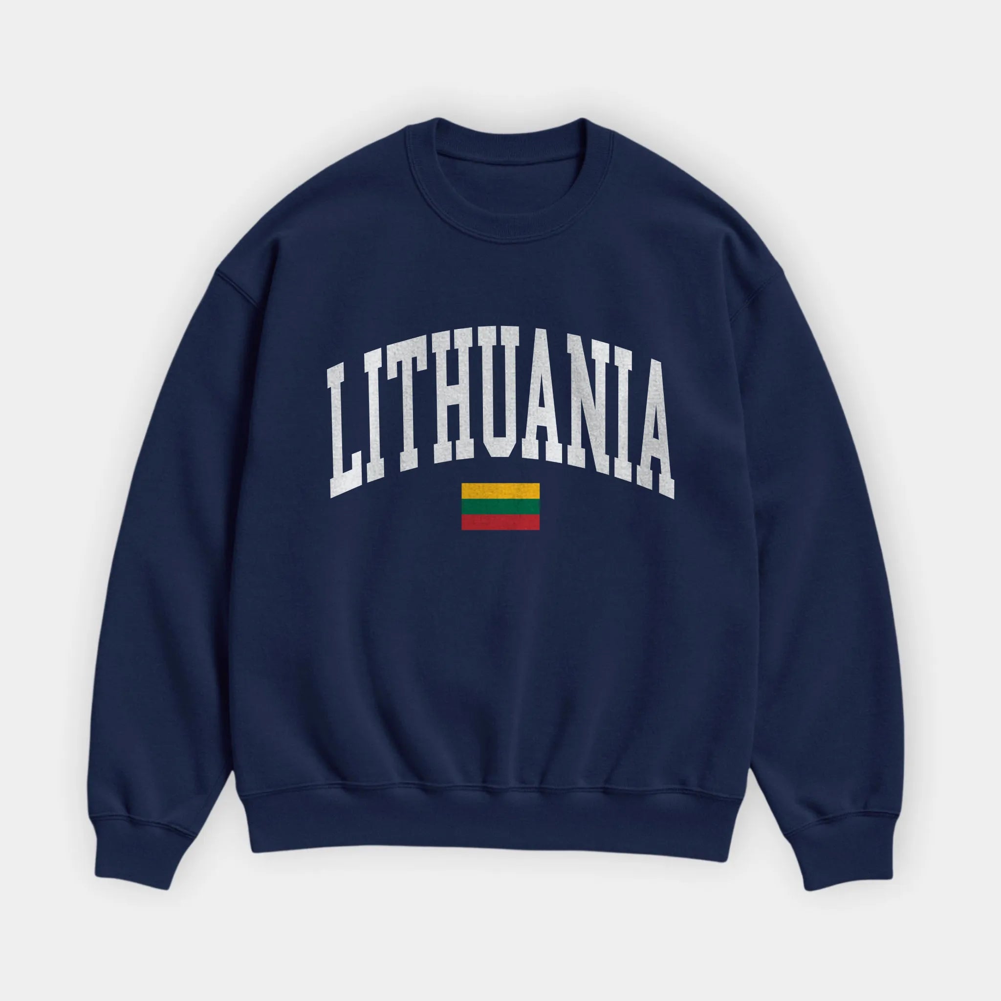 Lithuania Collegiate Flag Sweatshirt