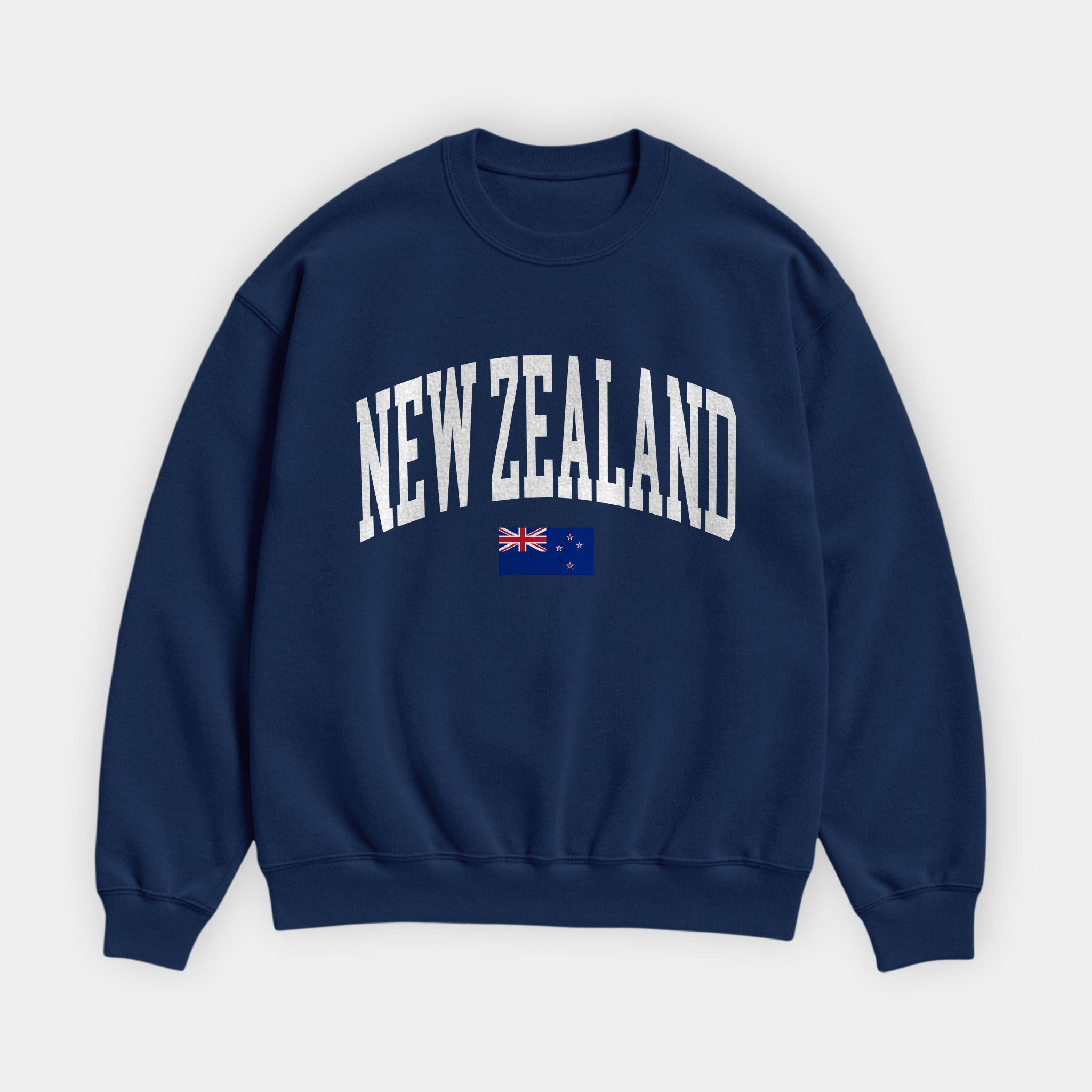 New Zealand Collegiate Flag Sweatshirt