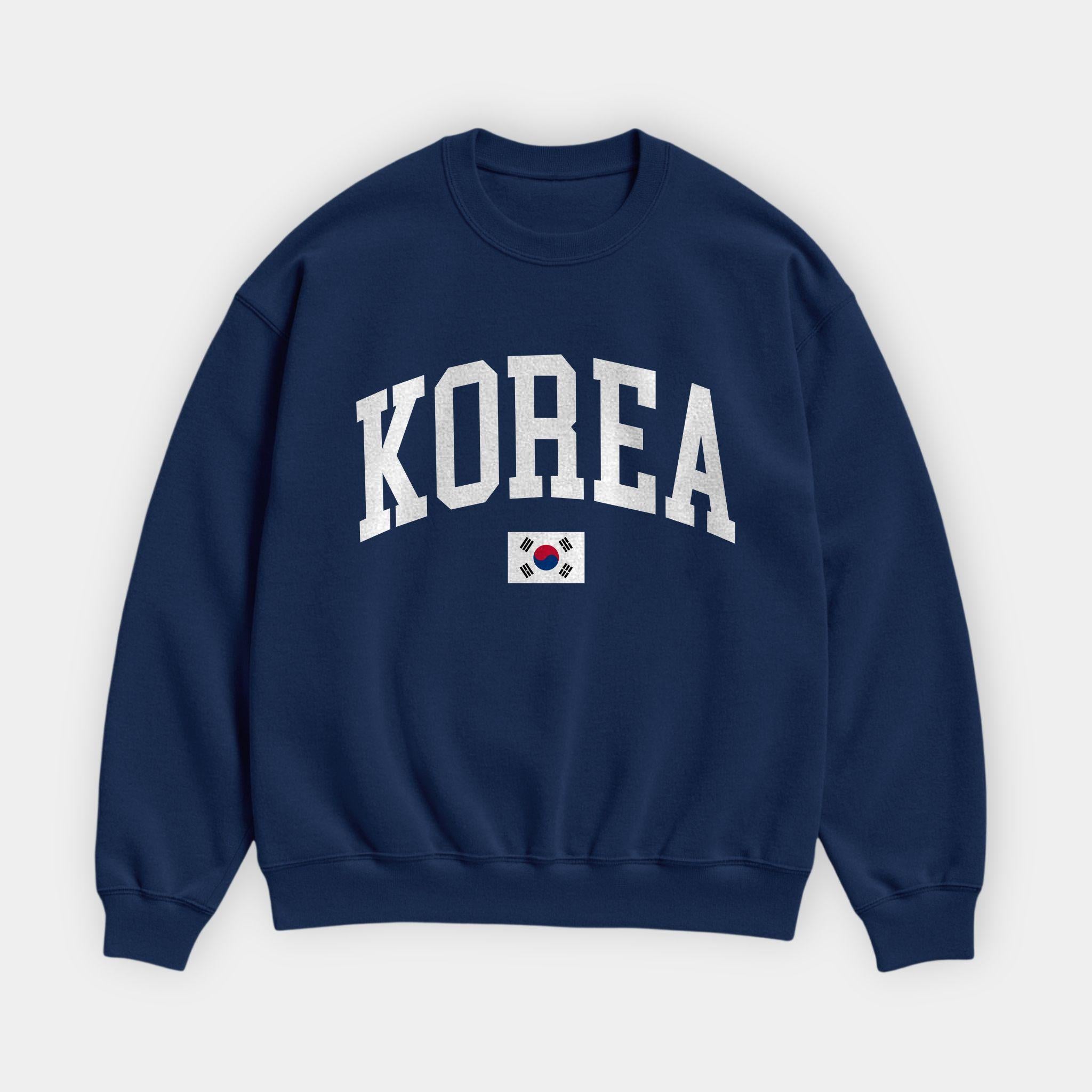 Korea Collegiate Flag Sweatshirt