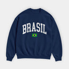 Brasil Collegiate Flag Sweatshirt