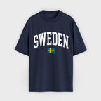 Sweden Collegiate Flag T-Shirt