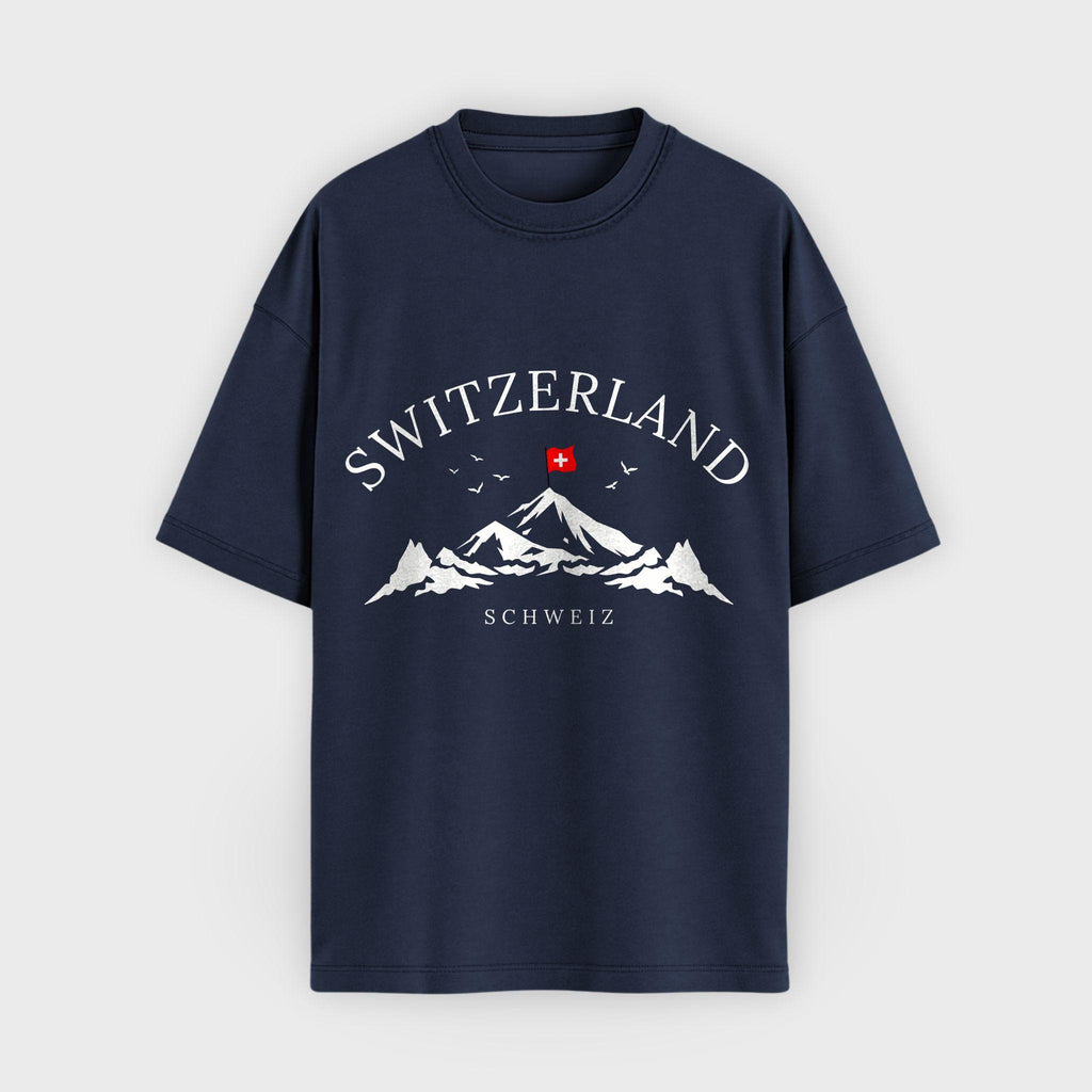 Switzerland Mountain Vista T-Shirt