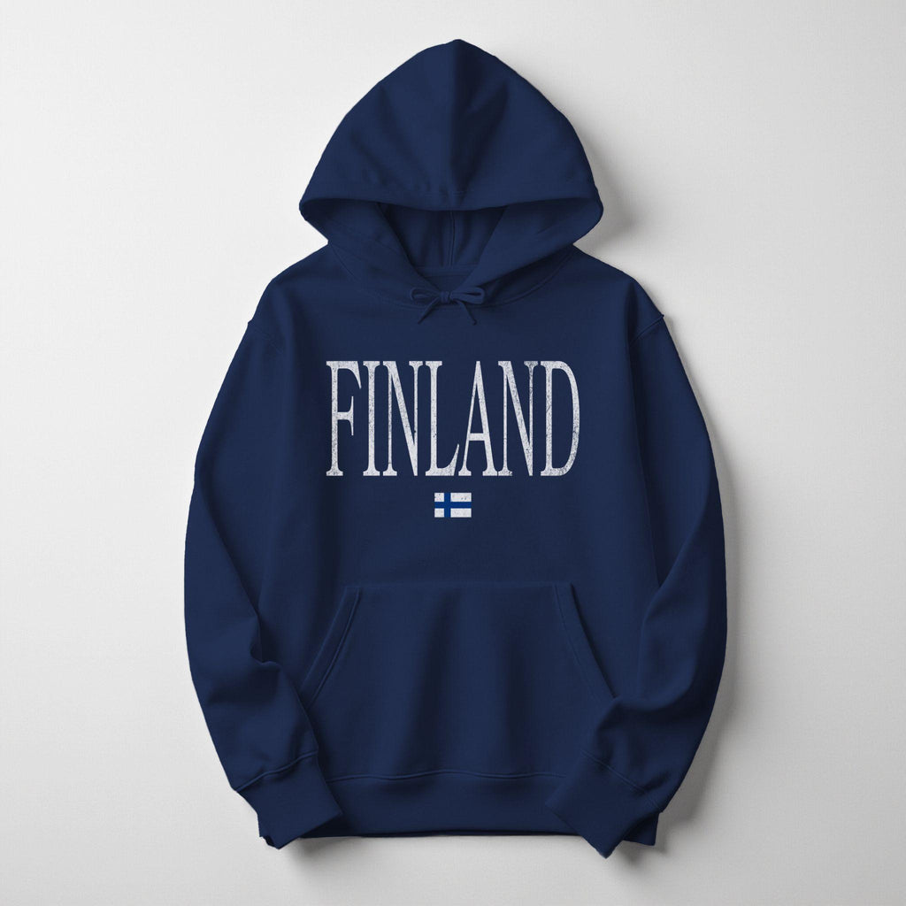 Distressed Finland Hoodie