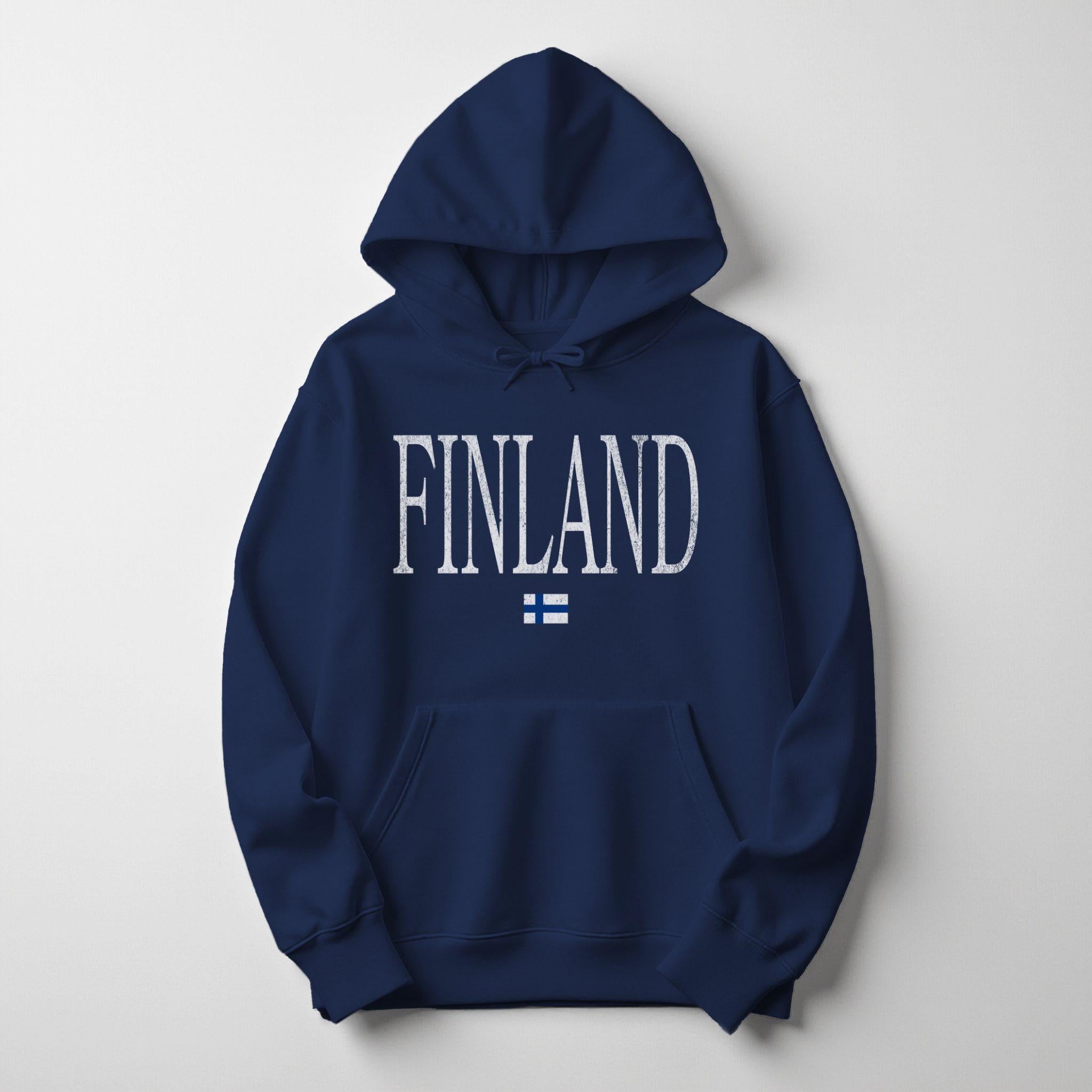 Distressed Finland Hoodie