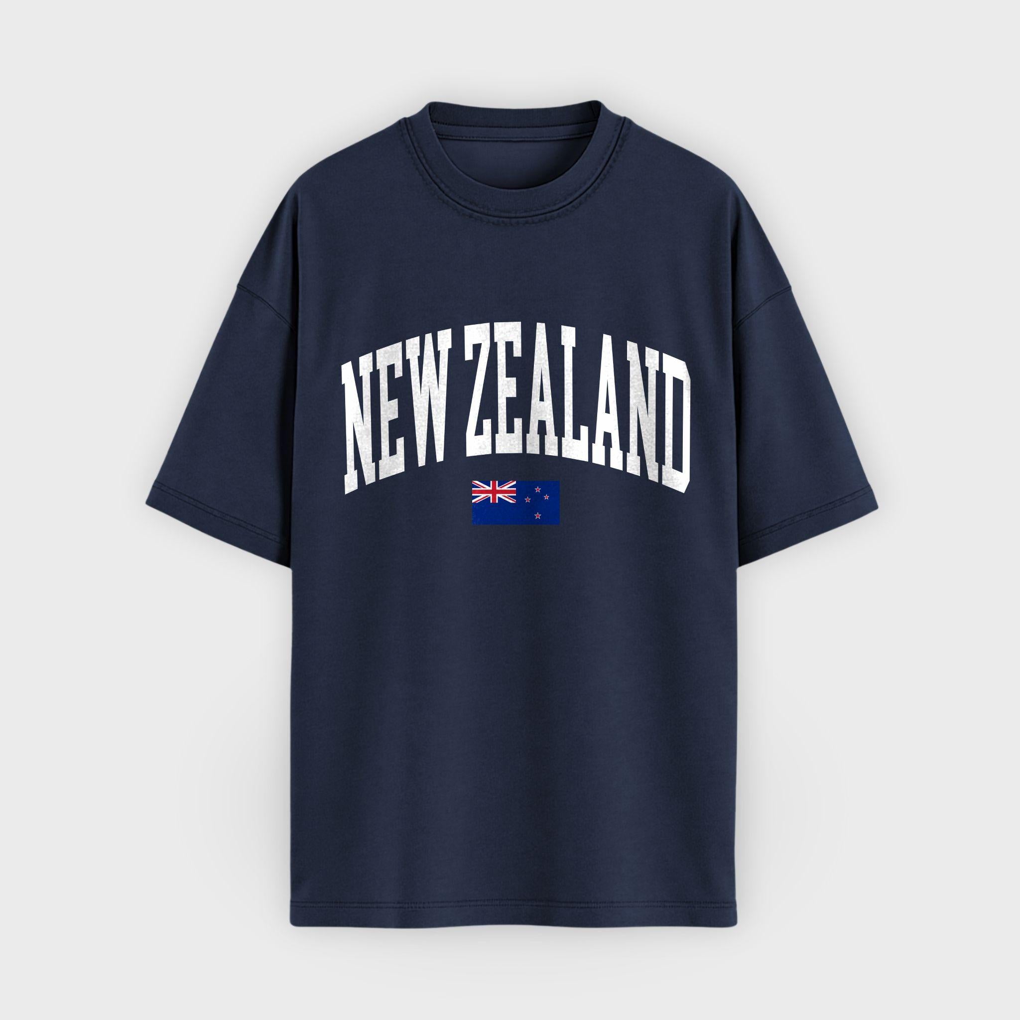 New Zealand Collegiate Flag T-Shirt
