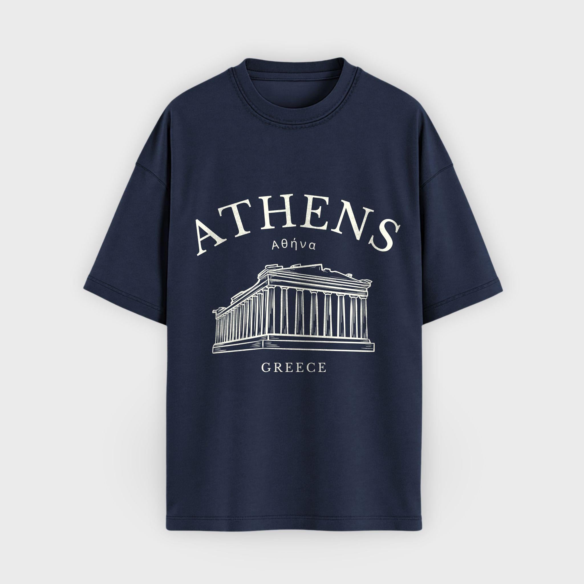 Athens Vintage Sketch T-Shirt