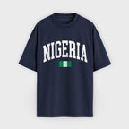 Nigeria Collegiate Flag T-Shirt