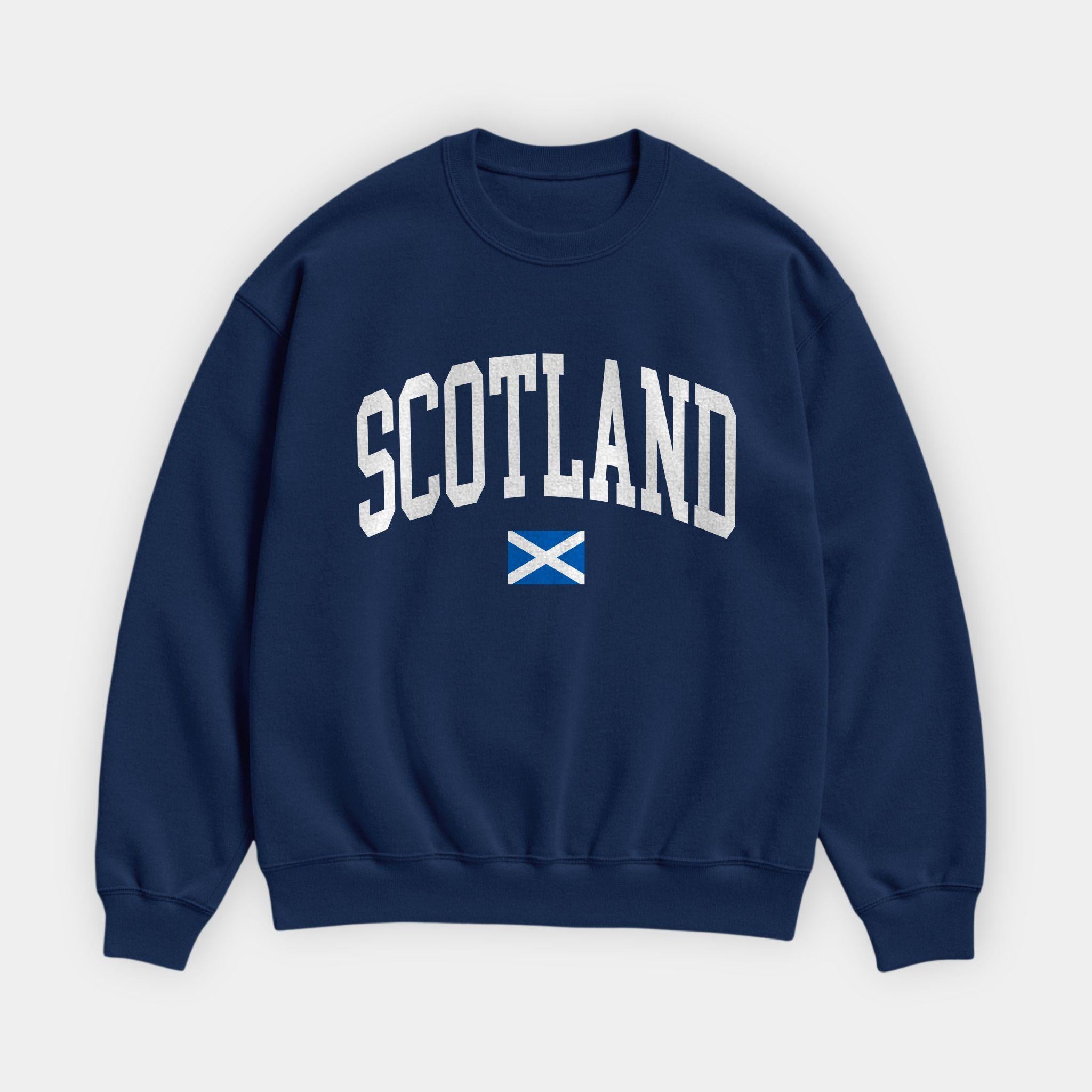 Scotland Collegiate Flag Sweatshirt