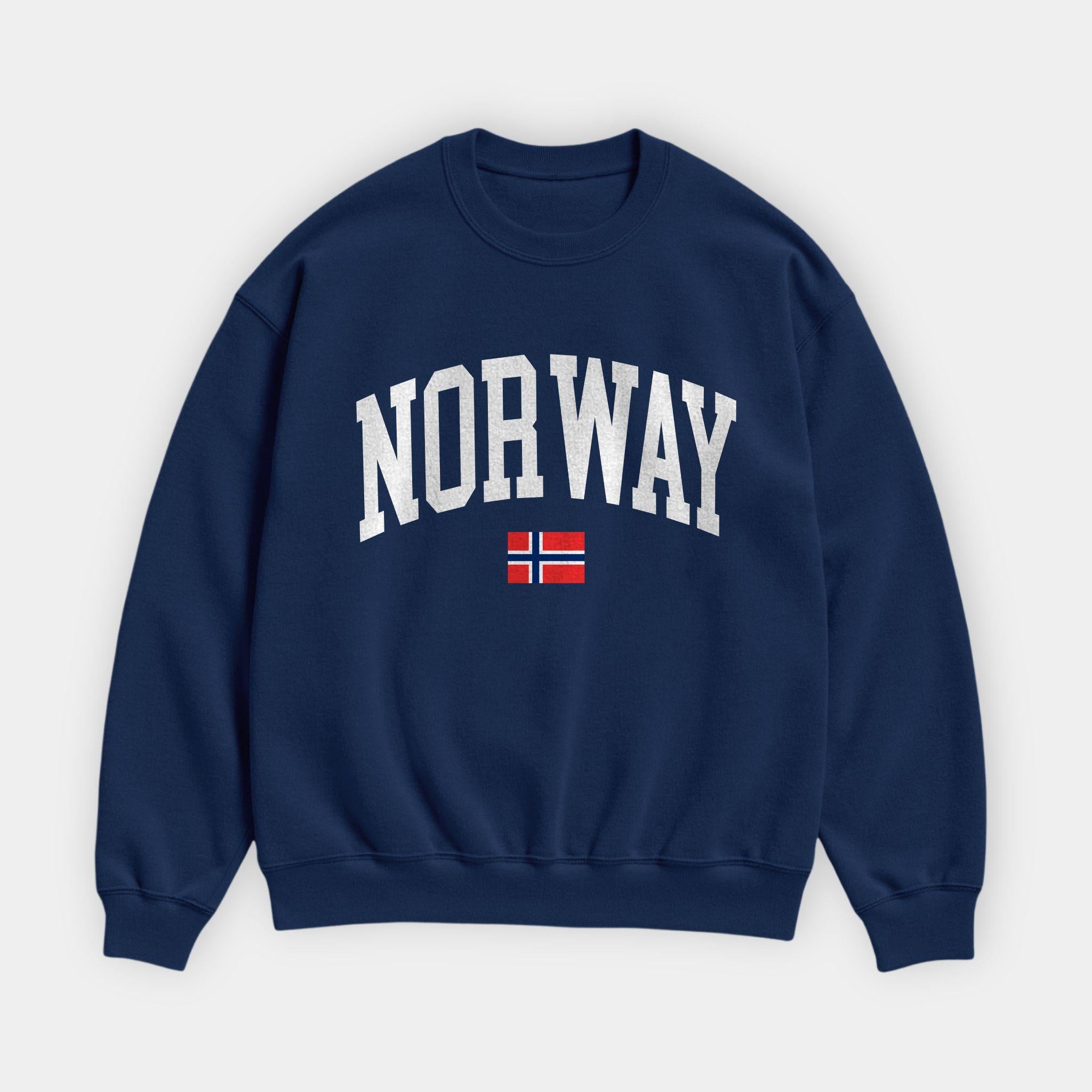 Norway Collegiate Flag Sweatshirt