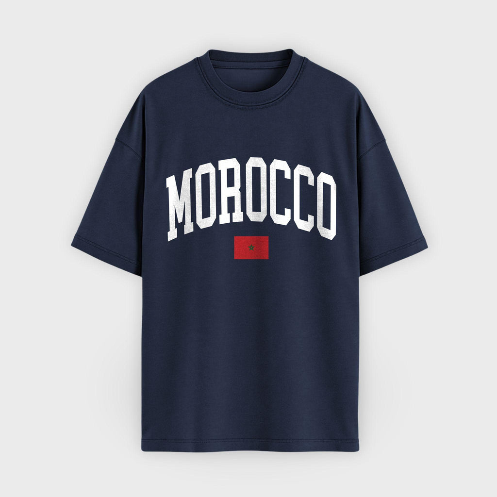 Morocco Collegiate Flag T-Shirt