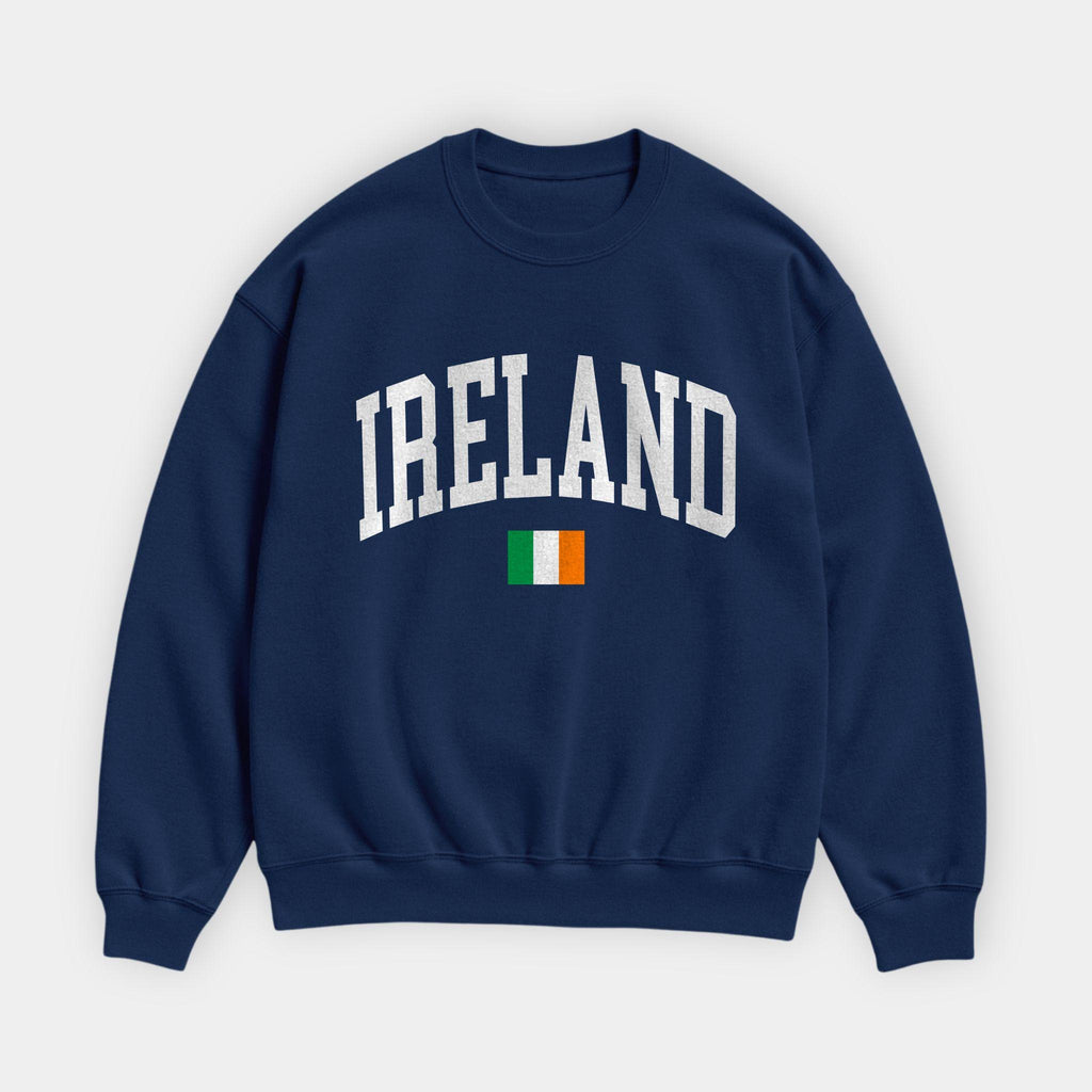 Ireland Collegiate Flag Sweatshirt