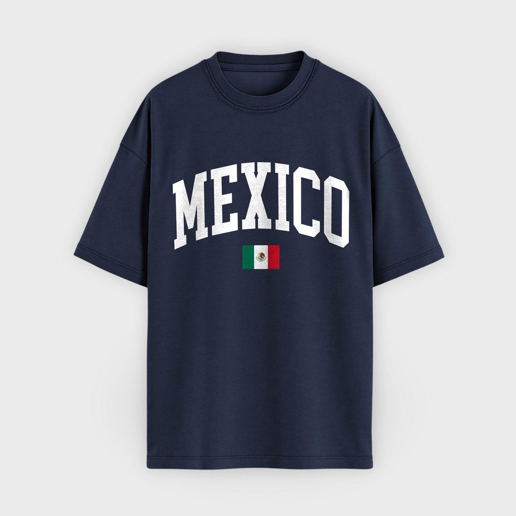 Mexico Collegiate Flag T-Shirt